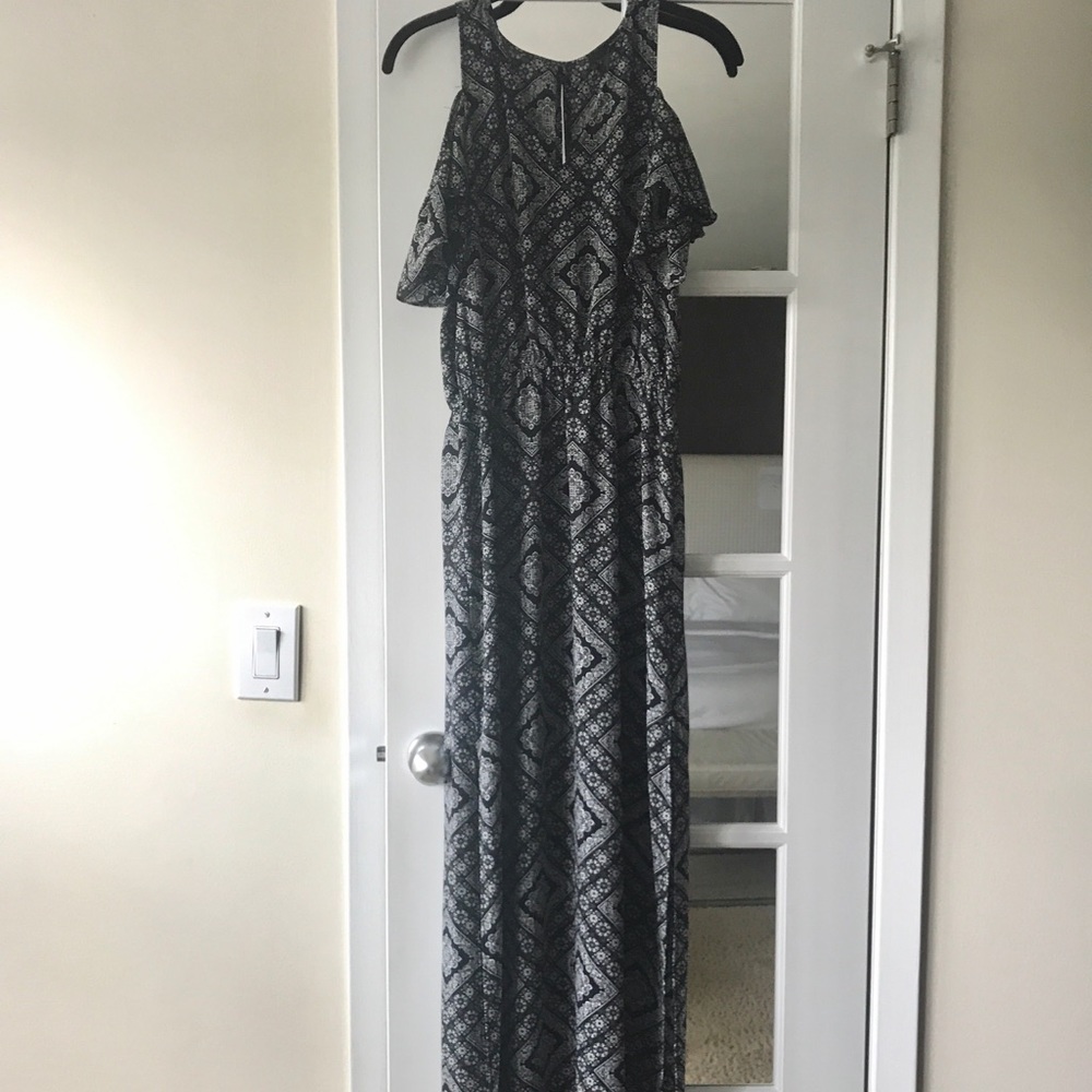 Patterned Maxi Dress